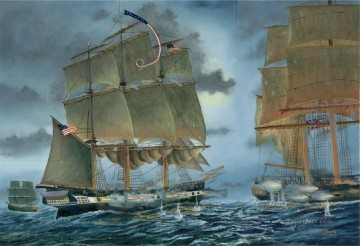 battle ships 2 Oil Paintings